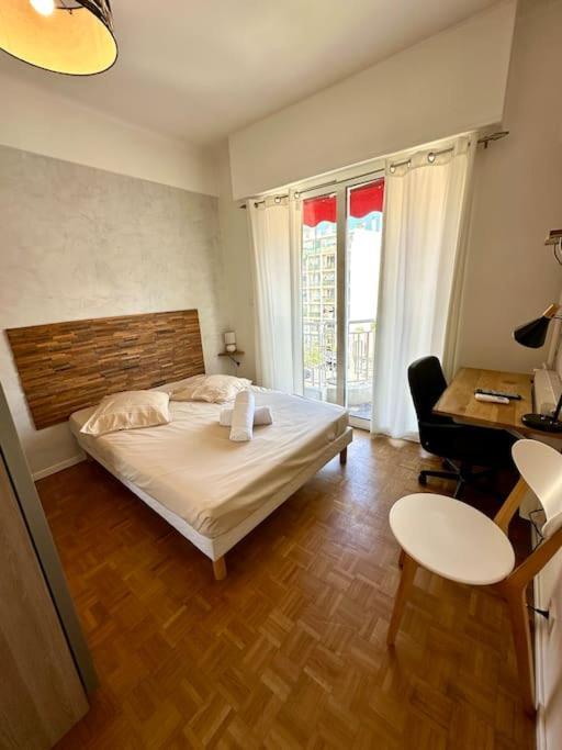 Appartement Avec 4 Chambres Doubles - Proche De La Mer, Des Transports Et De La Promenade Des Anglais Nice Exterior photo