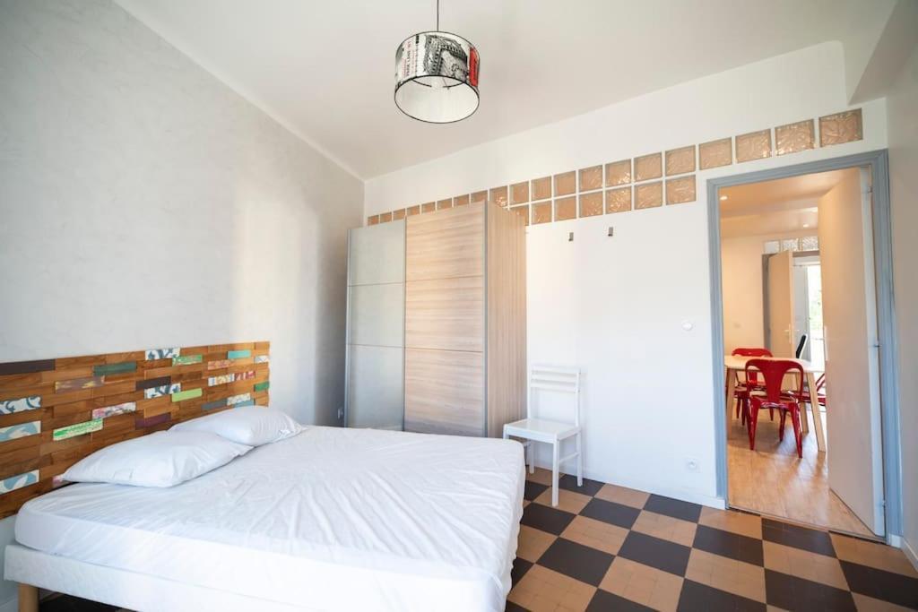 Appartement Avec 4 Chambres Doubles - Proche De La Mer, Des Transports Et De La Promenade Des Anglais Nice Exterior photo